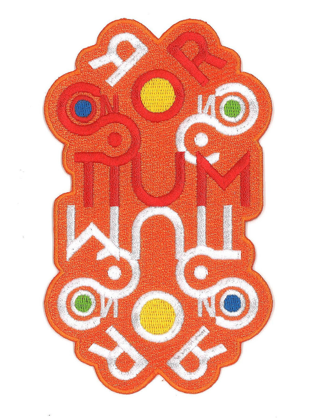 Embroidered Consortium Museum logo (M/M studio)
